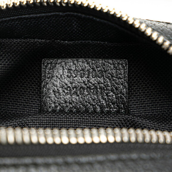 Gucci GG Psychedelic Crossbody Shoulder Bag Black Multicolored Leather - Picture 8 of 9